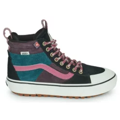 Chaussures Femme Vans - UA SK8-HI MTE-2 Noir / Bordeaux / Vert -France CHAUSSURES DE SPORT Soldes Boutique 22872698 500 B