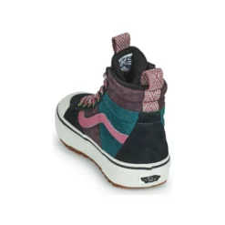 Chaussures Femme Vans - UA SK8-HI MTE-2 Noir / Bordeaux / Vert -France CHAUSSURES DE SPORT Soldes Boutique 22872698 500 E