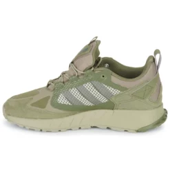 Chaussures Adidas Originals - ZX 1K BOOST - SEAS. Kaki -France CHAUSSURES DE SPORT Soldes Boutique 22936588 500 D