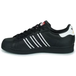 Chaussures Adidas Originals - SUPERSTAR Noir / Blanc -France CHAUSSURES DE SPORT Soldes Boutique 22936626 500 D