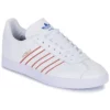 Chaussures Adidas Originals - GAZELLE Blanc / Rouge