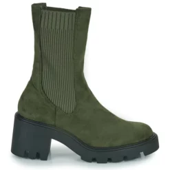 Chaussures Femme Moony Mood - SIMONA Kaki 9 Chaussures Femme Moony Mood - SIMONA Kaki -France CHAUSSURES DE SPORT Soldes Boutique 22948122 500 B