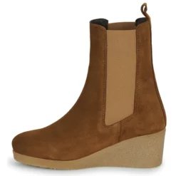 Chaussures Femme Betty London - VERANA Camel -France CHAUSSURES DE SPORT Soldes Boutique 23132832 500 D
