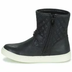 Chaussures Fille Primigi - B&G LUX Noir / Argenté -France CHAUSSURES DE SPORT Soldes Boutique 23170286 500 D