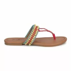 Chaussures Femme Lucky Brand - DOLLIS DARK CAMEL/TEABERRY/CAPRI BLUE -France CHAUSSURES DE SPORT Soldes Boutique 232516 500 B