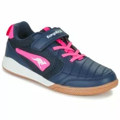 Chaussures Enfant Kangaroos - K5-FLOW EV Marine / Rose