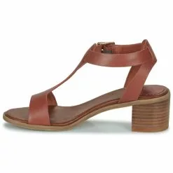 Chaussures Femme Kickers - KICK VOLGA Marron -France CHAUSSURES DE SPORT Soldes Boutique 23804101 500 D