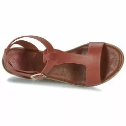 Chaussures Femme Kickers - KICK VOLGA Marron -France CHAUSSURES DE SPORT Soldes Boutique 23804101 500 F