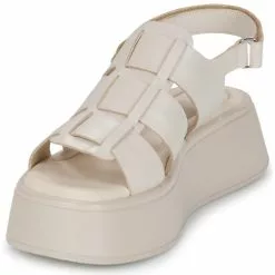 Chaussures Femme Vagabond Shoemakers - COURTNEY Crème -France CHAUSSURES DE SPORT Soldes Boutique 23818689 500 C