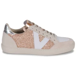 Chaussures Femme Victoria - BERLIN GLITTER Beige / Doré -France CHAUSSURES DE SPORT Soldes Boutique 23820489 500 B
