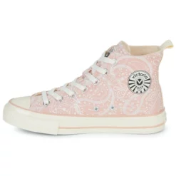 Chaussures Femme Victoria - TRIBU BRILLO BANDANA LON Rose / Blanc -France CHAUSSURES DE SPORT Soldes Boutique 23820499 500 D