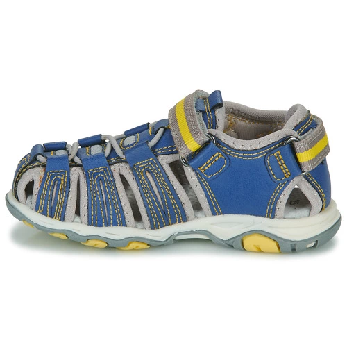 Chaussures Enfant Kickers - KAWA Bleu / Jaune 6 Chaussures Enfant Kickers - KAWA Bleu / Jaune – Image 4