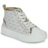 Chaussures Fille MICHAEL Michael Kors - SKATE SPLIT II Beige / Doré -France CHAUSSURES DE SPORT Soldes Boutique 24107129 500 A
