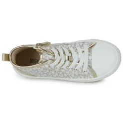 Chaussures Fille MICHAEL Michael Kors - SKATE SPLIT II Beige / Doré -France CHAUSSURES DE SPORT Soldes Boutique 24107129 500 F