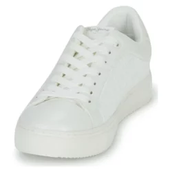 Chaussures Femme Pepe Jeans - ADAMS MATCH Blanc -France CHAUSSURES DE SPORT Soldes Boutique 24121033 500 C