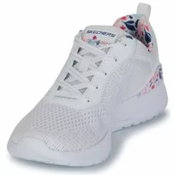 Chaussures Femme Skechers - SKECH-AIR DYNAMIGHT Blanc -France CHAUSSURES DE SPORT Soldes Boutique 24130932 500 C