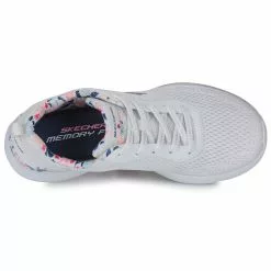 Chaussures Femme Skechers - SKECH-AIR DYNAMIGHT Blanc -France CHAUSSURES DE SPORT Soldes Boutique 24130932 500 F