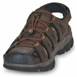 Chaussures Homme Skechers - TRESMEN Marron -France CHAUSSURES DE SPORT Soldes Boutique 24130963 500 C