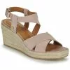 Chaussures Femme Geox - D PANAREA Rose -France CHAUSSURES DE SPORT Soldes Boutique 24192197 500 A