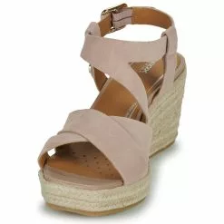 Chaussures Femme Geox - D PANAREA Rose -France CHAUSSURES DE SPORT Soldes Boutique 24192197 500 C