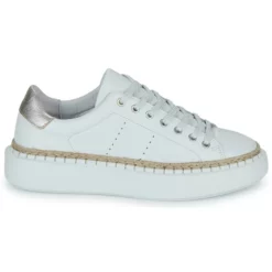 Chaussures Femme Regard - MINNIE V1 VEAU BLANC Blanc -France CHAUSSURES DE SPORT Soldes Boutique 24192692 500 B