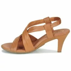 Chaussures Femme Betty London - POULOI Camel -France CHAUSSURES DE SPORT Soldes Boutique 24278551 500 D