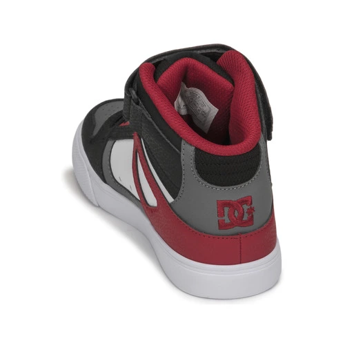 Chaussures Garçon DC Shoes - PURE HIGH-TOP EV Gris / Rouge 7 Chaussures Garçon DC Shoes - PURE HIGH-TOP EV Gris / Rouge – Image 5