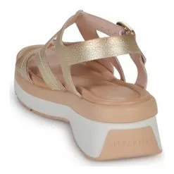 Chaussures Femme Hispanitas - CONGO Doré -France CHAUSSURES DE SPORT Soldes Boutique 24298883 500 E