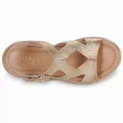 Chaussures Femme Hispanitas - CONGO Doré -France CHAUSSURES DE SPORT Soldes Boutique 24298883 500 F