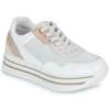 Chaussures Femme IgI&CO - DONNA KAY Blanc / Beige -France CHAUSSURES DE SPORT Soldes Boutique 24342516 500 A