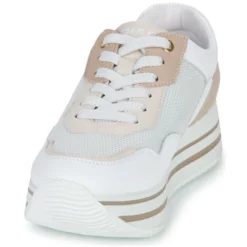 Chaussures Femme IgI&CO - DONNA KAY Blanc / Beige -France CHAUSSURES DE SPORT Soldes Boutique 24342516 500 C
