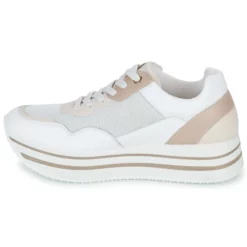 Chaussures Femme IgI&CO - DONNA KAY Blanc / Beige -France CHAUSSURES DE SPORT Soldes Boutique 24342516 500 D