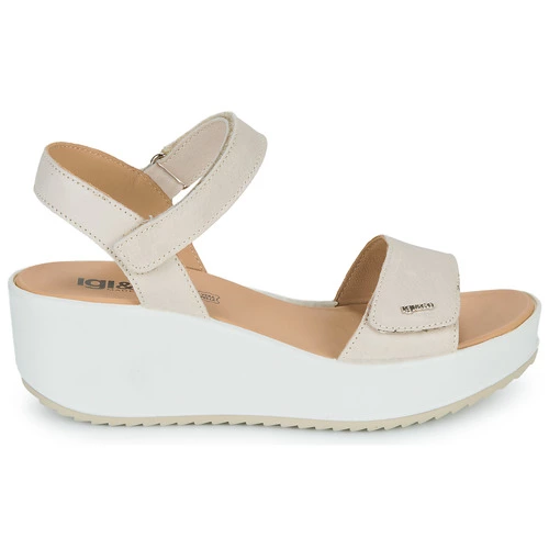 Chaussures Femme IgI&CO - DONNA CANDY Beige / Blanc 4 Chaussures Femme IgI&CO - DONNA CANDY Beige / Blanc – Image 2