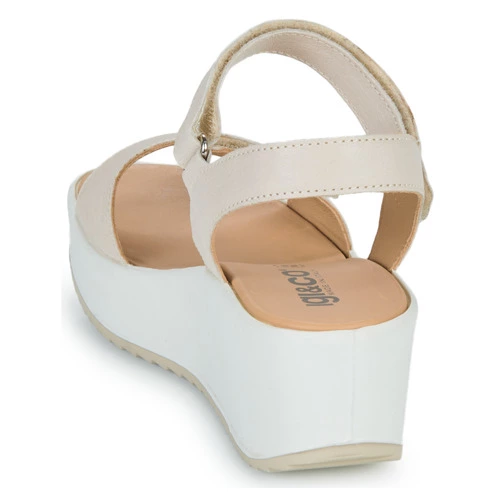 Chaussures Femme IgI&CO - DONNA CANDY Beige / Blanc 7 Chaussures Femme IgI&CO - DONNA CANDY Beige / Blanc – Image 5