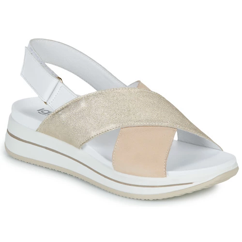 Chaussures Femme IgI&CO - DONNA SINDY Beige / Doré 3 Chaussures Femme IgI&CO - DONNA SINDY Beige / Doré