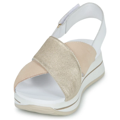 Chaussures Femme IgI&CO - DONNA SINDY Beige / Doré 5 Chaussures Femme IgI&CO - DONNA SINDY Beige / Doré – Image 3