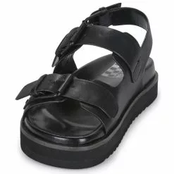 Chaussures Femme No Name - SUN BUCKLE Noir -France CHAUSSURES DE SPORT Soldes Boutique 24350519 500 C