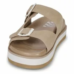 Chaussures Femme No Name - SUN SLAP Taupe -France CHAUSSURES DE SPORT Soldes Boutique 24350520 500 C