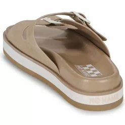Chaussures Femme No Name - SUN SLAP Taupe -France CHAUSSURES DE SPORT Soldes Boutique 24350520 500 E