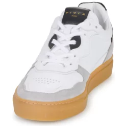 Chaussures Homme Piola - INTI Blanc / Noir -France CHAUSSURES DE SPORT Soldes Boutique 24352064 500 C