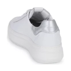 Chaussures Femme NeroGiardini - E306554D-707 Blanc / Argenté -France CHAUSSURES DE SPORT Soldes Boutique 24352972 500 E
