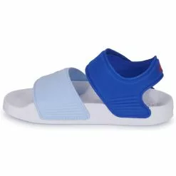 Chaussures Enfant Adidas Sportswear - ADILETTE SANDAL K Bleu -France CHAUSSURES DE SPORT Soldes Boutique 24765629 500 D