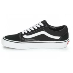 Chaussures Vans - OLD SKOOL Noir / Blanc -France CHAUSSURES DE SPORT Soldes Boutique 26185 500 D