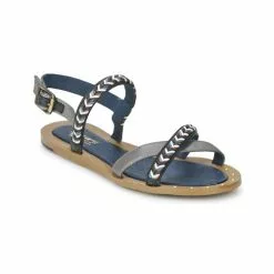 Chaussures Femme Schmoove - MEMORY LINK Argent / Marine