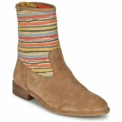 Chaussures Femme Goldmud - COLON Taupe / Multicolore
