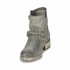 Chaussures Femme Café Noir - Boogry Gris -France CHAUSSURES DE SPORT Soldes Boutique 280301 500 C