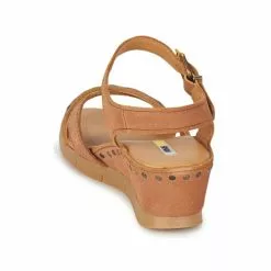 Chaussures Femme Manas - SAMANA Camel -France CHAUSSURES DE SPORT Soldes Boutique 282138 500 E