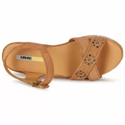 Chaussures Femme Manas - SAMANA Camel -France CHAUSSURES DE SPORT Soldes Boutique 282138 500 F
