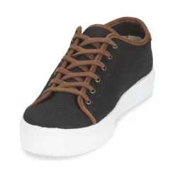 Chaussures Homme Victoria - BASKET LINO DETALLE MARRON Noir / Marron -France CHAUSSURES DE SPORT Soldes Boutique 2822019 500 C