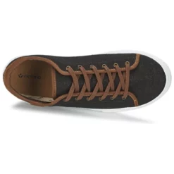 Chaussures Homme Victoria - BASKET LINO DETALLE MARRON Noir / Marron -France CHAUSSURES DE SPORT Soldes Boutique 2822019 500 F
